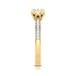 Load image into Gallery viewer, 50-Pointer Solitaire Diamond Shank 18K Yellow Gold Ring JL AU G 109Y-A   Jewelove.US
