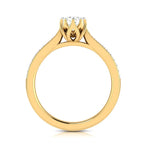 Load image into Gallery viewer, 70-Pointer Lab Grown Solitaire Diamond Shank 18K Yellow Gold Ring JL AU LG G-109Y-B   Jewelove.US
