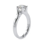 Load image into Gallery viewer, 50-Pointer Lag Grown Solitaire Engagement Ring JL PT LG G 0051
