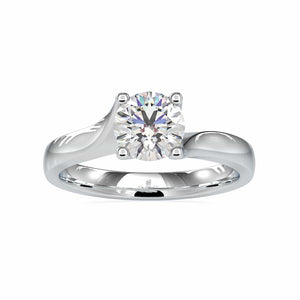 70-Pointer Solitaire Engagement Ring JL PT 0051-B
