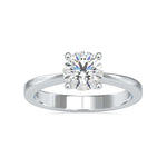 Load image into Gallery viewer, 1-Carat Solitaire Platinum Engagement Ring JL PT 0142-C
