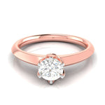 Load image into Gallery viewer, 70-Pointer Lab Grown Solitaire Rose Gold Ring JL AU LG G 106R-B   Jewelove.US
