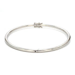 Load image into Gallery viewer, 3mm Openable Platinum Bangle for Women JL PTB 1090
