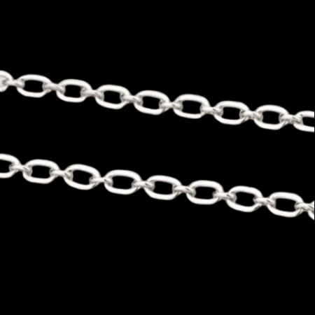 Oval Linked Platinum Chain JL PT CH 837