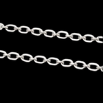 Load image into Gallery viewer, Oval Linked Platinum Chain JL PT CH 837
