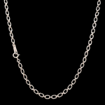 Load image into Gallery viewer, Oval Linked Platinum Chain JL PT CH 837
