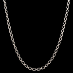 Load image into Gallery viewer, Oval Linked Platinum Chain JL PT CH 837
