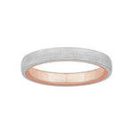 Load image into Gallery viewer, 3mm Platinum Band with Rose Gold Band Inside JL PT 439-A
