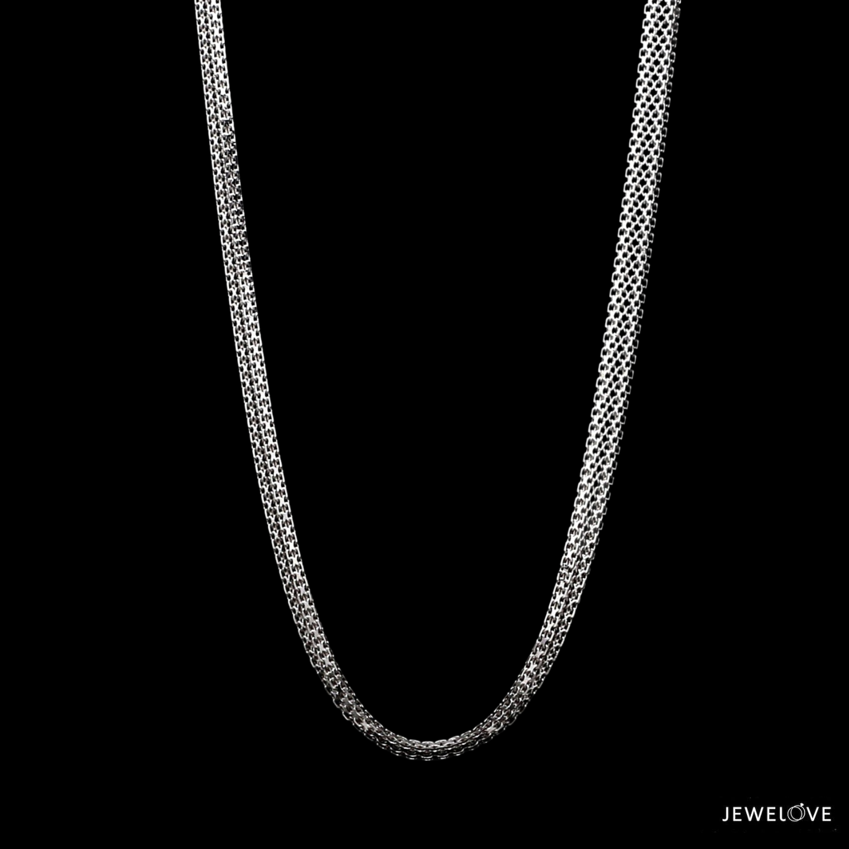 4.25mm Platinum Chain for Men JL PT CH 1224