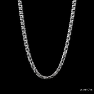 4.25mm Platinum Chain for Men JL PT CH 1224