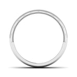 Load image into Gallery viewer, 4.5mm Broad Half Eternity Ring with Diamonds in Platinum JL PT 435
