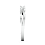 Load image into Gallery viewer, Pointer Classic 4 Prong Solitaire Ring made in Platinum JL PT 676
