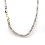 Load image into Gallery viewer, 4mm Japanese PopCorn Platinum Chain for Men JL PT CH 1004-B
