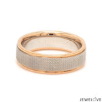 Load image into Gallery viewer, 5.5mm Unisex Platinum Rose Gold Rings JL PT 1121-B
