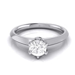 Load image into Gallery viewer, 1-Carat Flowery Platinum Solitaire Engagement Ring JL PT G 106-C   Jewelove.US
