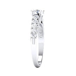 Load image into Gallery viewer, 50 Pointer Platinum Solitaire Engagement Ring for Women JL PT 478

