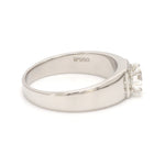 Load image into Gallery viewer, 1.50-Carat Lab Grown Solitaire Platinum Engagement Ring for Men JL PT LG 1237-A
