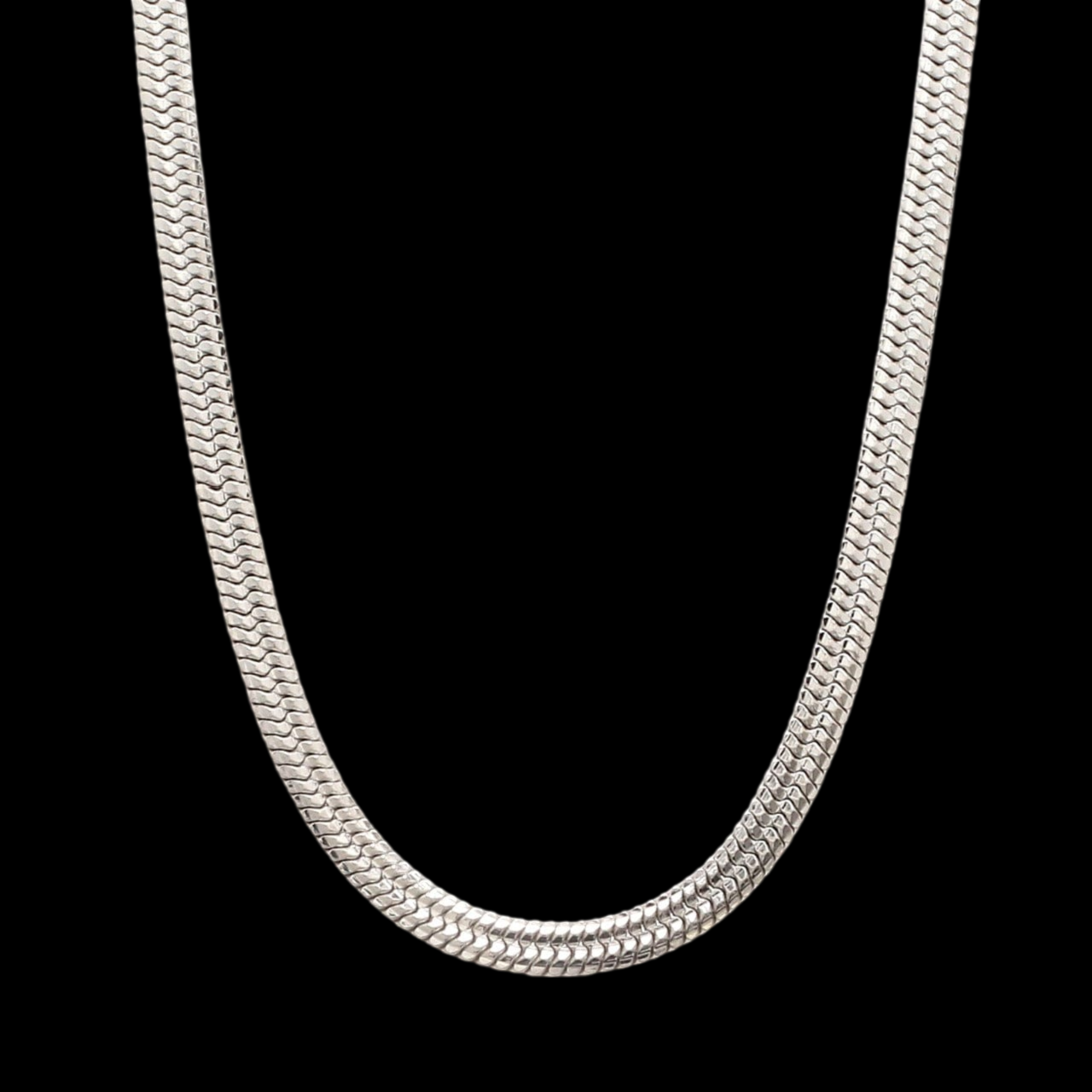 5mm Japanese Double Snake Platinum Chain for Men JL PT CH 1122