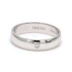 Load image into Gallery viewer, 6mm Single Diamond Platinum Love Bands JL PT 630
