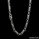 Load image into Gallery viewer, 6mm Designer Platinum Links Chain for Men JL PT CH 1153-A   Jewelove.US
