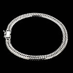 Load image into Gallery viewer, 6mm Japanese Platinum Cuban Bracelet for Men JL PTB 1176-A
