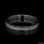 Load image into Gallery viewer, 6mm Platinum Kada for Women JL PTB 1322
