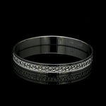 Load image into Gallery viewer, 6mm Platinum Kada for Women JL PTB 1322
