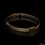 Load image into Gallery viewer, 6mm Platinum &amp; Rose Gold Bracelet for Men JL PTB 1315
