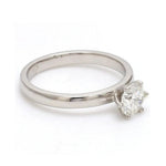 Load image into Gallery viewer, 70-Pointer Lab Grown Solitaire Platinum Engagement Ring SKU 009-LG

