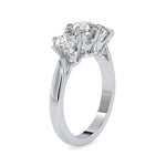 Load image into Gallery viewer, 70-Pointer Solitaire Platinum Engagement Ring JL PT 0061-B
