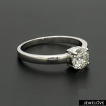 Load image into Gallery viewer, 1-Carat Lab Grown Solitaire Platinum Engagement Ring JL PT LG 1269
