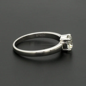 1.50-Carat Lab Grown Solitaire Platinum Engagement Ring JL PT LG G 1269-C