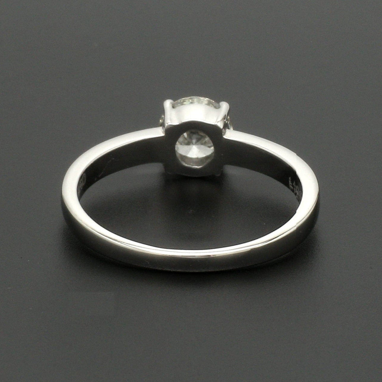 1 Carat Solitaire Platinum Engagement Ring JL PT 1269-C