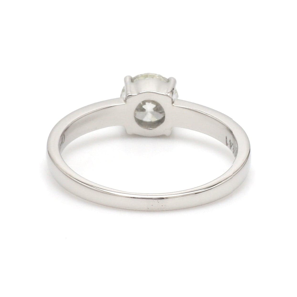 1 Carat Solitaire Platinum Engagement Ring JL PT 1269-C