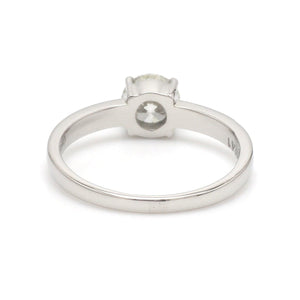 1 Carat Solitaire Platinum Engagement Ring JL PT 1269-C