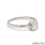 Load image into Gallery viewer, 1-Carat Lab Grown Solitaire Platinum Engagement Ring JL PT LG 1269
