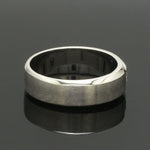 Load image into Gallery viewer, 7mm Designer Single Diamond Platinum Band for Men JL PT 475

