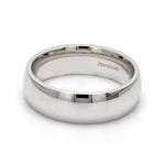 Load image into Gallery viewer, 7mm Heavy Platinum Wedding Band for Men JL PT 625

