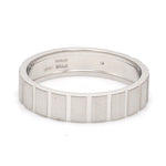 Load image into Gallery viewer, A Mighty Match Matte Finish Platinum Couple Rings with Single Diamonds JL PT 953
