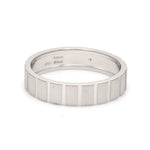 Load image into Gallery viewer, A Mighty Match Matte Finish Platinum Couple Rings with Single Diamonds JL PT 953
