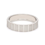 Load image into Gallery viewer, A Mighty Match Matte Finish Platinum Couple Rings with Single Diamonds JL PT 953
