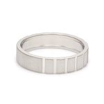 Load image into Gallery viewer, A Mighty Match Matte Finish Platinum Couple Rings with Single Diamonds JL PT 953
