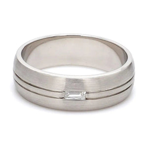 Baguette Diamond Couple Ring  JL PT 432