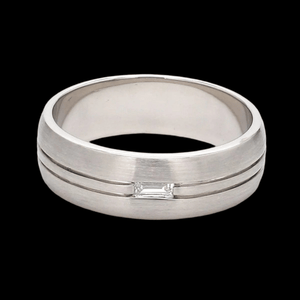 Baguette Diamond Couple Ring  JL PT 432