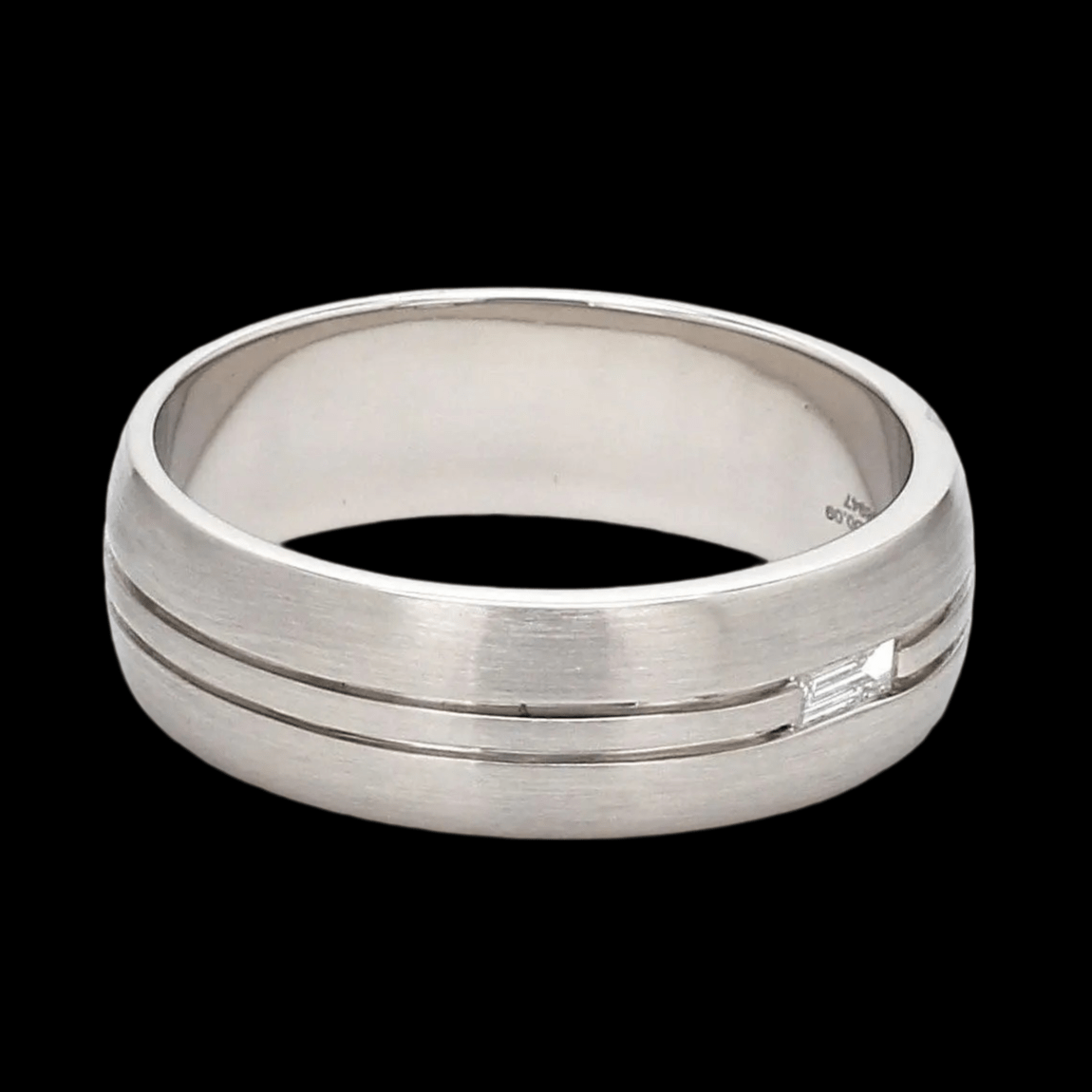 Baguette Diamond Couple Ring  JL PT 432