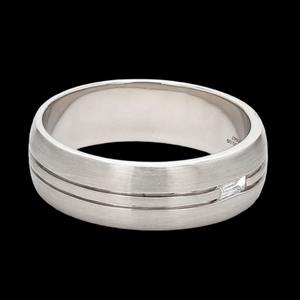 Baguette Diamond Couple Ring  JL PT 432
