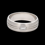 Load image into Gallery viewer, Baguette Diamond Couple Ring  JL PT 432
