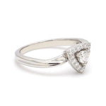 Load image into Gallery viewer, Beautiful Platinum Love Bands with Diamonds JL PT 903
