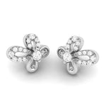Load image into Gallery viewer, Beautiful Platinum with Diamond Butterfly Earrings for Women JL PT E 2425   Jewelove.US
