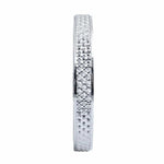 Load image into Gallery viewer, Broad Platinum Bangle with Diamond Cut JL PTB 614
